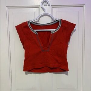 Urban outfitters crop top 
Size: L Color: Orange